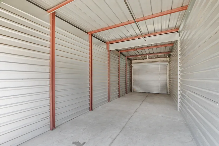 Inside of large storage unit.