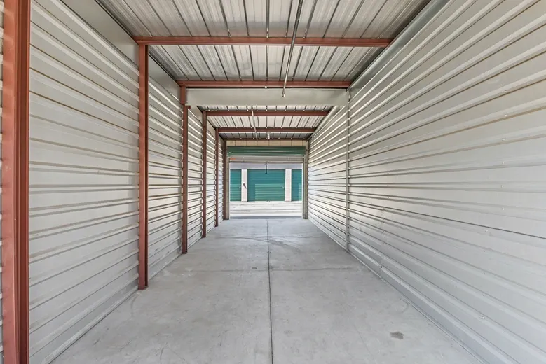 Extra large roll up storage unit.