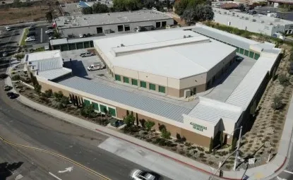 Indoor and outdoor storage facility.